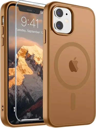 Vista 186 de SUPFINE Funda magnética para iPhone SE 2022 (3ª)/2020 (2ª), iPhone 8 (compatible con MagSafe) (protección contra caídas de grado militar), funda
