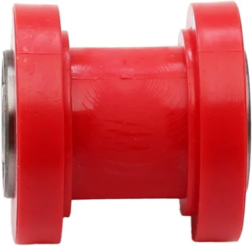 Vista 3 de Polea guía tensor de rodillo de cadena para Dirt Pit Mini Bike Motocicleta ATV Off Road (0.315 in, rojo)