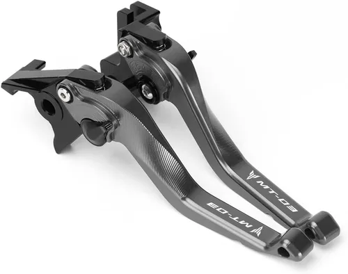 Vista 9 de Palancas de embrague de freno corto para motocicleta compatibles con Yamaha MT-03 2018-2022 2023 2024 2025 Palancas delanteras más cortas Manijas