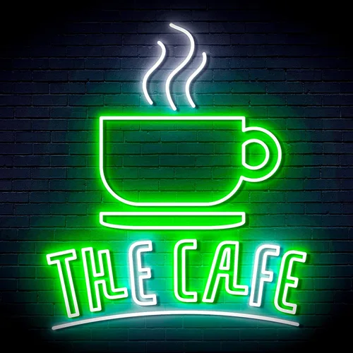 Vista 32 de ADVPRO Coffee – The Cafe Extra-Large Ultra-Bright LED Neon Sign - Blue & Red - st16s54-fn-j0026-br