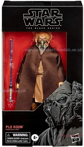 Vista 5 de STAR WARS The Black Series Plo Koon Toy - Figura de acción coleccionable de 6 pulgadas de The Clone Wars