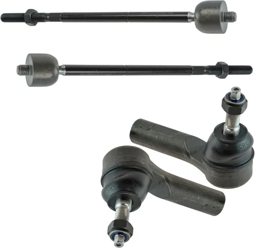Vista 38 de TRQ Juego de varillas de acoplamiento delanteras interiores y exteriores, 4 piezas, compatible con Kia Soul 2014-2019 15-19 Soul EV