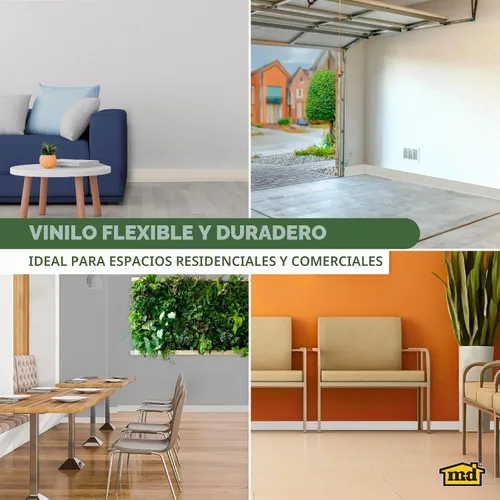 Vista 5 de MD Building - Base de vinilo para pared, almendra, 4 x 120 pies, parte