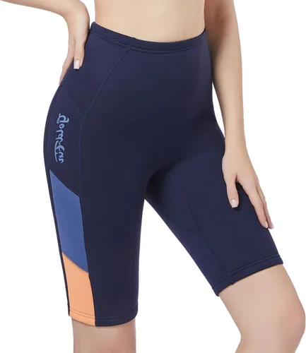 Vista 10 de GoldFin - Traje de neopreno corto para mujer de 2 mm, traje corto de neopreno para deportes acuáticos, surf, buceo, natación, kayak
