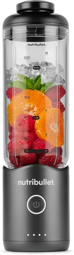 Vista 15 de Batidora portátil nutribullet Flex 22oz 2Pack NBPB30200AKAW, Negro & Blanco