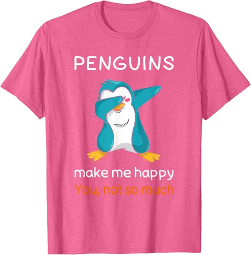 Vista 30 de Camiseta de pingüino con cita de pingüino sarcástico para amantes de los pingüinos, Negro