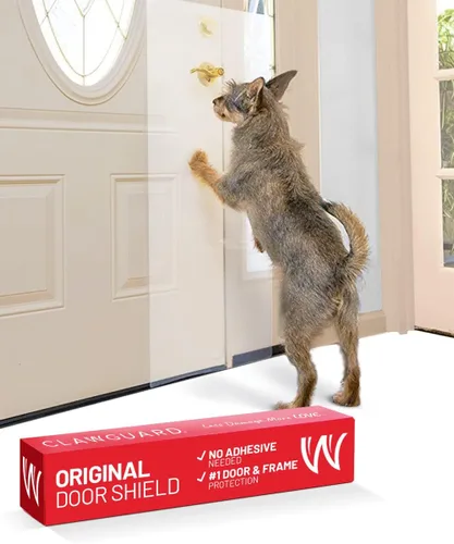 Vista 9 de Clawguard, protección contra arañazos para puerta, marco y pared