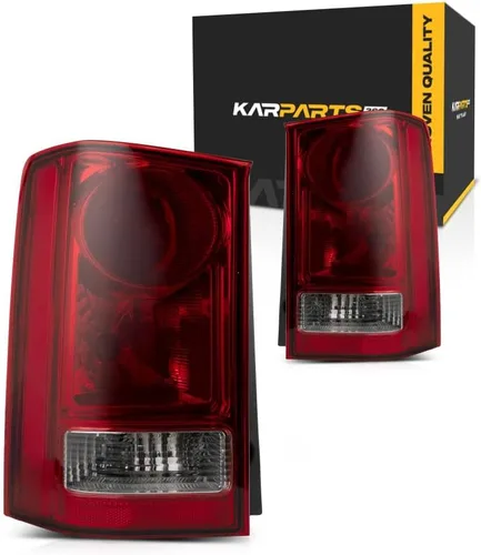 Vista 9 de KarParts360 Para 2009-2015 Honda Piloto Conjunto de luz trasera lado del conductor w/bombillas para HO2800174 33550-SZA-A01