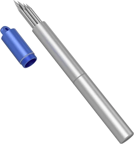 Vista 7 de YESWELDER Electrodo de tungsteno TIG Weld 1/8"x 7" 10-pk, no radiactivo comparable a E3 púrpura