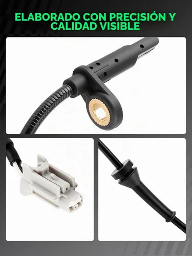 Vista 9 de Sensor de velocidad de rueda ABS de reemplazo para lado delantero izquierdo o derecho para Nissan Rogue 2008-2013 X-Trail 2004-2008/2010-2012