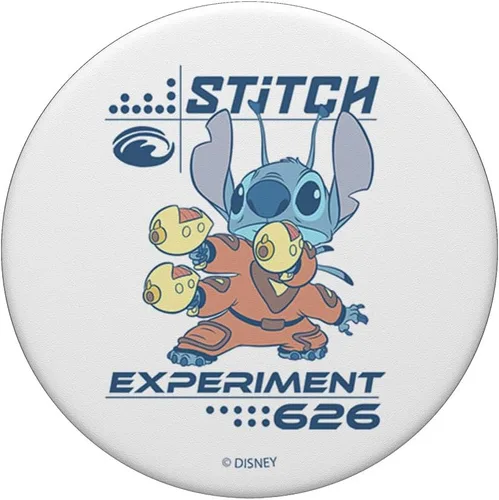 Vista 3 de Disney Lilo & Stitch Experiment 626 PopSockets PopGrip intercambiable