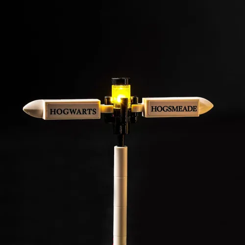 Vista 5 de VONADO Kit de luces LED compatible con Lego 76423 H-ogwarts Express y Hogsmeade Station (sin modelo), iluminación decorativa de bricolaje compatible