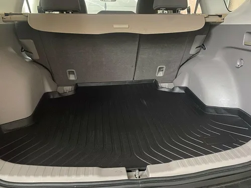 Vista 2 de Tapete de maletero para Honda CR-V 2012-2016 – Alfombrillas resistentes a la intemperie para automóviles con borde elevado – Alfombrilla