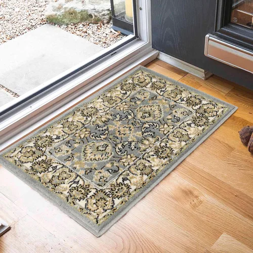 Vista 21 de Superior - Tapete elegante - Colección Lille., Polipropileno, Marrón