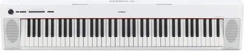 Vista 7 de Teclado portátil Yamaha NP12, ligero, negro, Negro