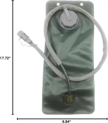 Vista 7 de Mochila de hidratación con vejiga de agua de 3L para senderismo y escalada
