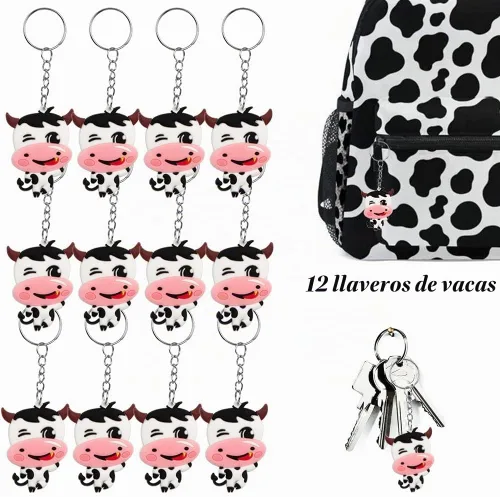 Vista 3 de fozi cozi - 134 piezas de decoraciones de fiesta de cumpleaños de vaca, suministros de fiesta de cumpleaños de animales de granja