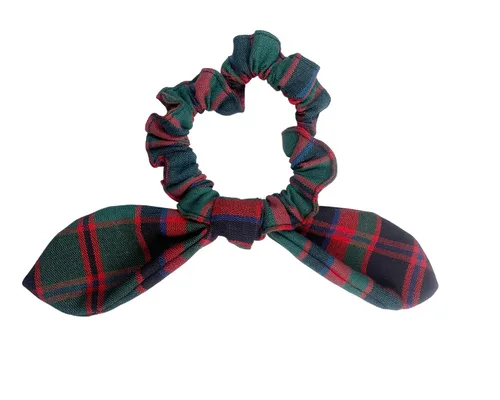 Vista 37 de Back to School/Uniform Plaid Scrunchie bunny ear Bowknot/School Uniform Plaid/Ponytail Bow Scrunchie/Plaid Accessories (Plaid 42-Bernards)