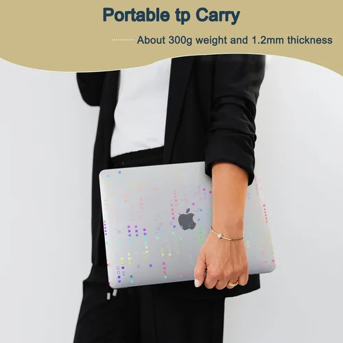 Vista 106 de Funda compatible con MacBook Air de 11 pulgadas 2015-2010 A1465 A1370, diseño impreso de plástico para laptop, carcasa protectora Air de 11.6