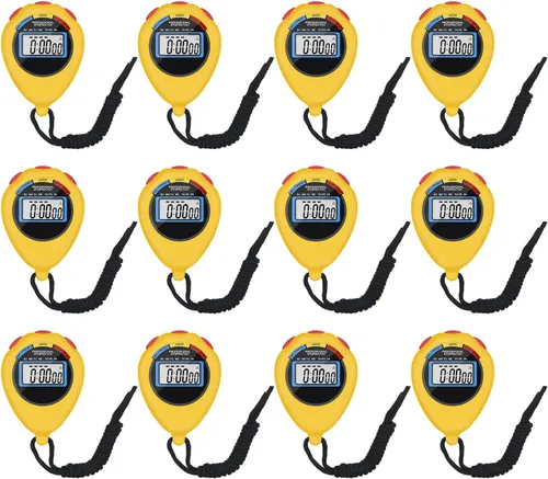 Vista 7 de Pgzsy - Paquete de 6 cronómetros electrónicos digitales multifuncionales, pantalla grande con fecha y hora y función de alarma, adecuado