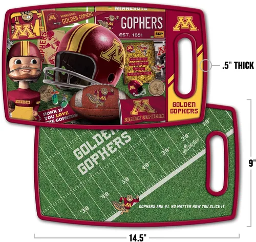 Vista 48 de YouTheFan NCAA Retro Series Tabla de cortar
