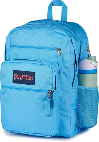 Vista 3 de JanSport Mochila para computadora portátil - Bolsa para computadora con 2 compartimentos, correas ergonómicas para el hombro, funda para portátil