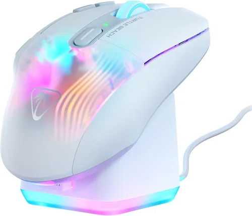 Vista 24 de Turtle Beach Kone II Ratón para juegos RGB con cable, sensor óptico de 26000 DPI, interruptores ópticos de vida útil de 100M clics, 23 entradas