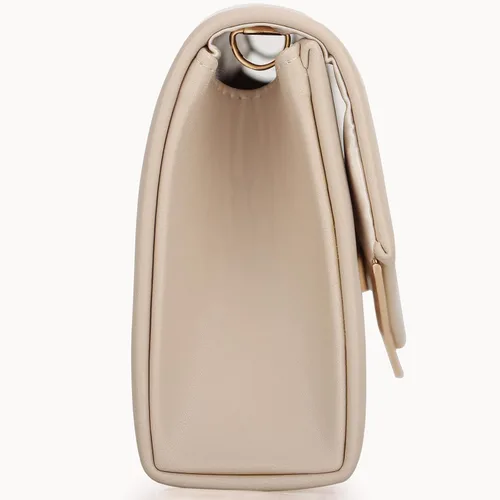 Vista 6 de Bolso de noche para mujer, de cuero vegano, bolso de mano clásico elegante