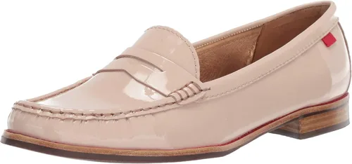 Vista 28 de Mocasines Penny de piel auténtica cómodos sin cordones para mujer