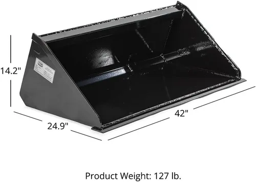 Vista 8 de Titan 42" Mini Skid Steer Bucket