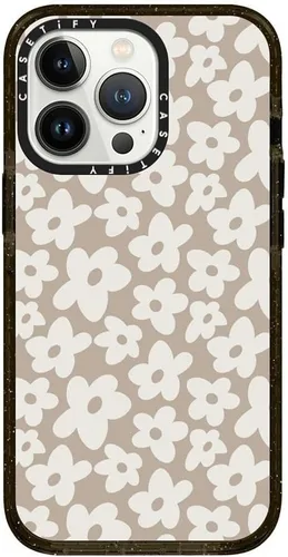 Vista 222 de CASETiFY Impact - Funda para iPhone 13 [protección contra caídas de 6.6 pies/compatible con Magsafe] Black Kingsnake, color negro transparente