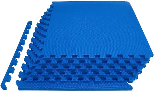 Vista 7 de ProsourceFit Alfombrilla de Ejercicio Tipo Rompecabezas Extra Gruesa ¾" y 1", Baldosas Entrelazadas de Espuma EVA para Suelo de Entrenamiento