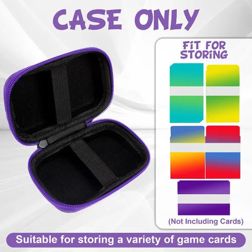 Vista 7 de Funda de viaje para juegos de cartas compatible con juegos de cartas, funda de tarjetas compatible con el soporte de tarjetas de juego UNO
