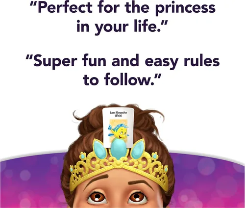 Vista 5 de Spin Master Games Hedbanz Disney Princess with Hedbanz Frozen - Paquete de 2 juegos, juego de preguntas clásico para niños y familias, a partir de 6