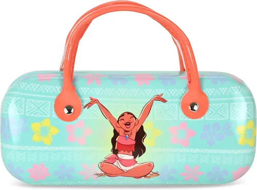 Vista 6 de Disney Moana - Gafas de sol para niñas con funda de gafas a juego y protección UV para niños pequeños
