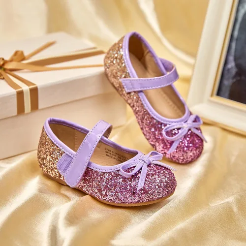 Vista 6 de Otter MOMO Zapatos planos de bailarina para niña, con lazo decorativo, ideales para llevar con vestido y combinan bien con flores, para escuela