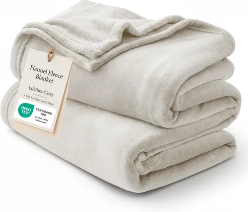 Vista 21 de Bedsure GentleSoft Bedding Manta de Vellón para Niñas y Niños - Mantas Pequeñas Suaves, Acogedoras y Bonitas para Viajes, 43x55 Pulgadas, Blanco