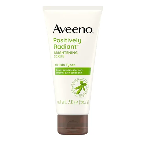 Vista 9 de Aveeno Exfoliante Facial Diario Positivamente Radiante Iluminador de la Piel, Extracto de Soja Rico en Humedad, ayuda a mejorar el tono y la textura
