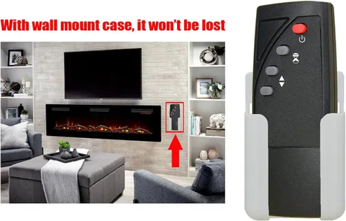 Vista 5 de Mando a distancia de repuesto para Twin-Star Home Duraflame 10HM2274 10HM4124 10QI071ARA 10HM9274 10QI081ARA 10QI072ARA Calentador eléctrico