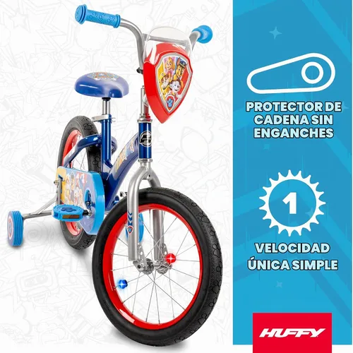 Vista 4 de Huffy Paw Patrol Azul satinado