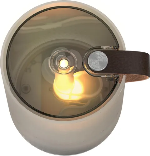 Vista 3 de Vornado Votiv Humidificador ultrasónico de 4 habitaciones para toda la habitación con iluminación ambiental, salida de 1 galón, asa de transporte