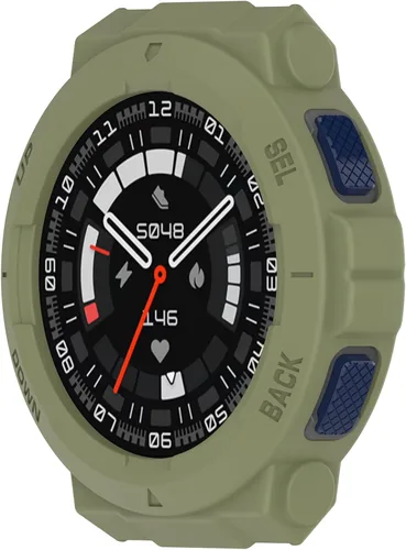 Vista 9 de TenCloud Funda compatible con Amazfit Active Edge (A2212), accesorio de protección resistente para reloj Amazfit Active Edge