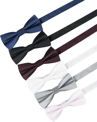 Vista 4 de Calvin Klein Pajaritas unicolor unicolor preatadas y atadas para hombre