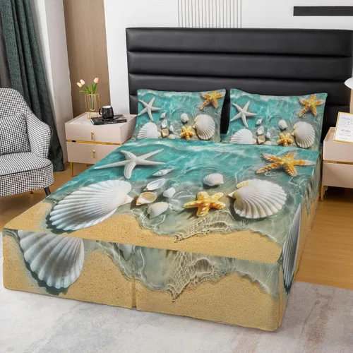 Vista 42 de Falda de cama individual de girasol, flores soleadas con esquinas divididas, faldas de cama bohemias florales amarillas, falda de cama para plantas