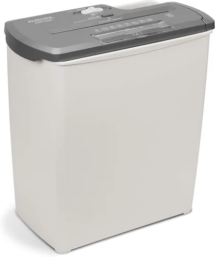 Vista 6 de Aurora AS810SD Trituradora de Papel de Corte en Tiras de 8 Hojas, CD y Tarjetas de Crédito con Cesta