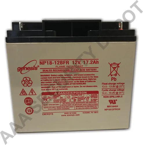 Vista 7 de ENERSYS Batería de plomo ácido NP18-12BFR, 12V, 17.2AH