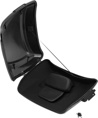 Vista 6 de TCT-MOTORPARTS Paquete de maquinilla de afeitar negro de 5.5 pulgadas para Harley Tour Pak Road King 2014-2023 CVO Road Glide, Street Glide, Road