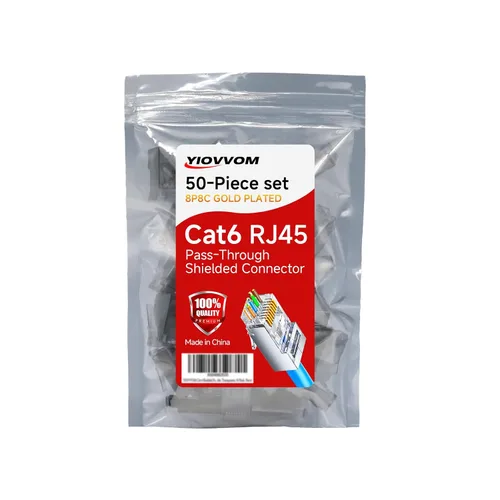 Vista 10 de Conectores RJ45 8P8C de paso Cat 6