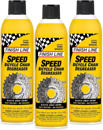 Vista 9 de Finish Line Speed Bike Desengrasante Cadenas de bicicleta Engranajes Frenos de disco 18 fl oz