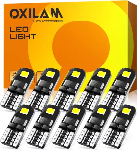 Vista 18 de OXILAM - Bombilla de luz LED para señal de giro BA15S 1156, CANBUS sin errores, 2200K, amarillo ámbar, 2800 LM, para 7506, 1156A, 1003, 1141, P21W